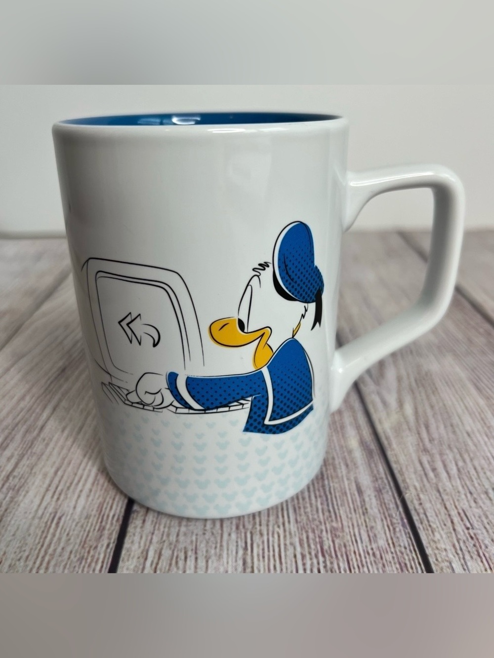 Disney Parks Donald Duck Computer Reply All Mug Cup
